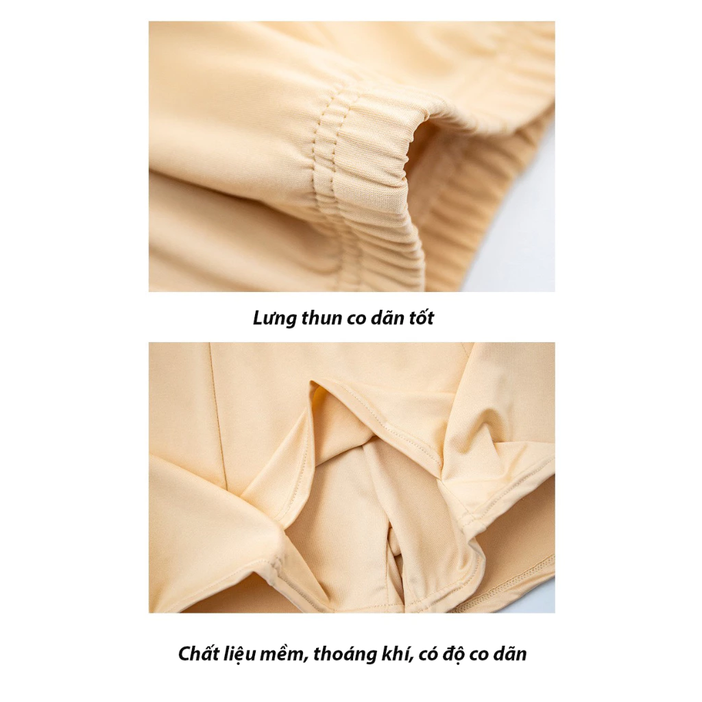 Desire Store, Quần Đùi Mặc Váy Chân váy lót DESIRE QL-028 Chất Cotton Thoáng Mát Cạp Cao Không Lộ Bụng Quần bảo hộ chống lộ image 2 of 12