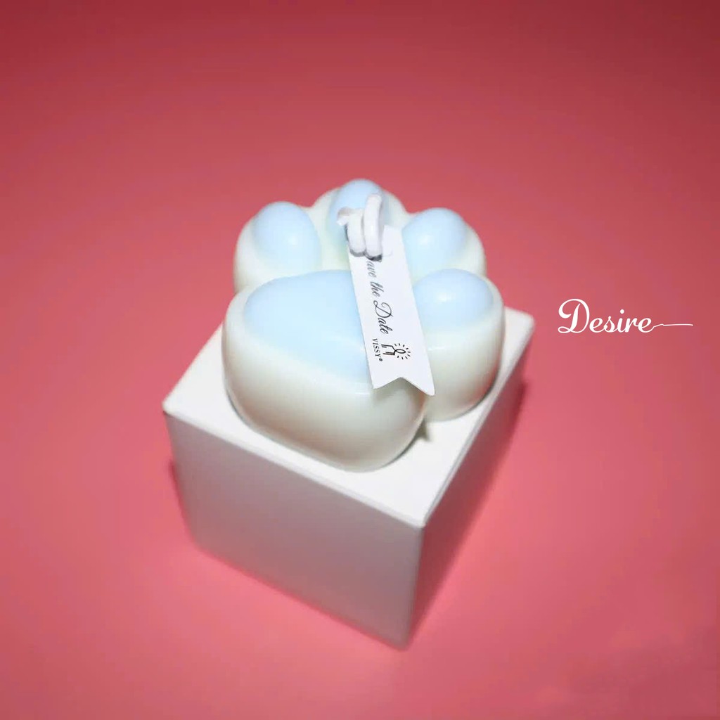 Desire Store, Nến bàn chân mèo tình yêu lãng mạn - nến phòng the mùi thơm sang trọng NN-01 (Romantic "Cat's Paw" Candle – Luxurious Scented Candle for the Bedroom DESIRE-NN-01) image 3 of 8