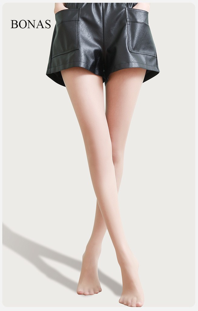 Desire Store, Quần tất BONAS CHÍNH HÃNG màu đen da nhạt 0D đũng quần chữ T siêu mỏng tự nhiên thon gọn chân chống tĩnh điện DS1176 - Da image 9 of 9