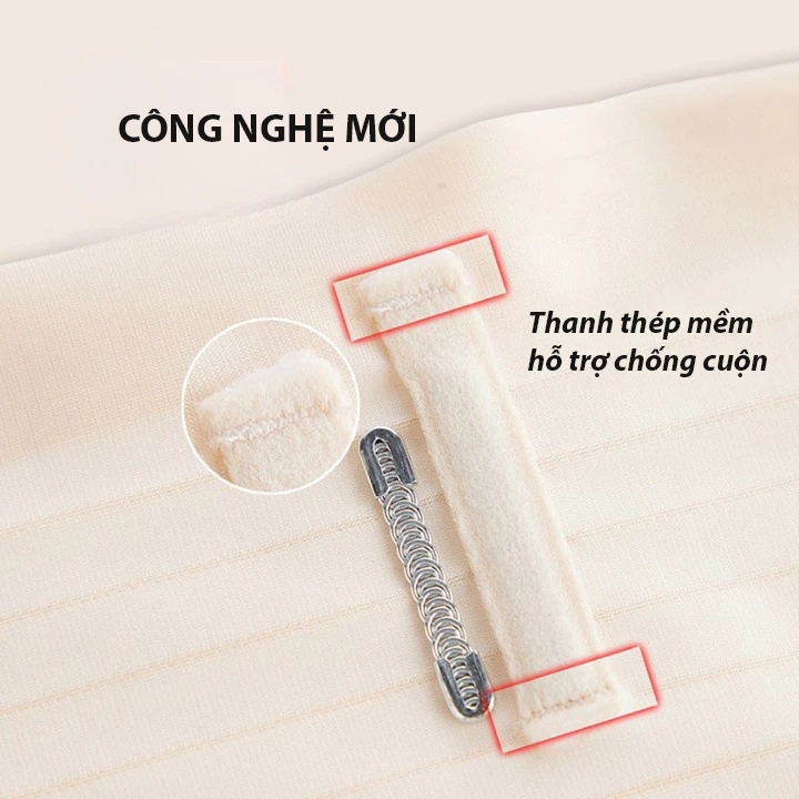 Desire Store, Quần lót gen bụng chống cuộn không đường may chất su mịn mát định hình body tạo eo nhỏ QLN-0044 image 5 of 11