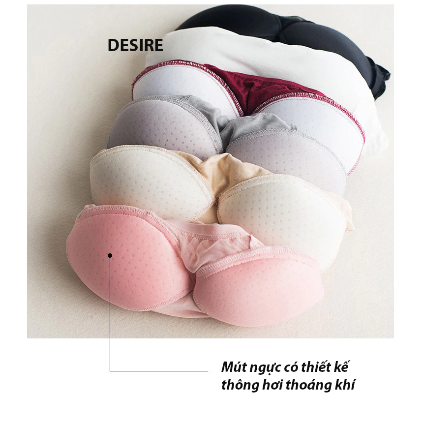 Desire Store, Áo lót hai dây thun Vicose hàng loại 1 cao cấp kèm mút ngực thông hơi A2010 image 4 of 27