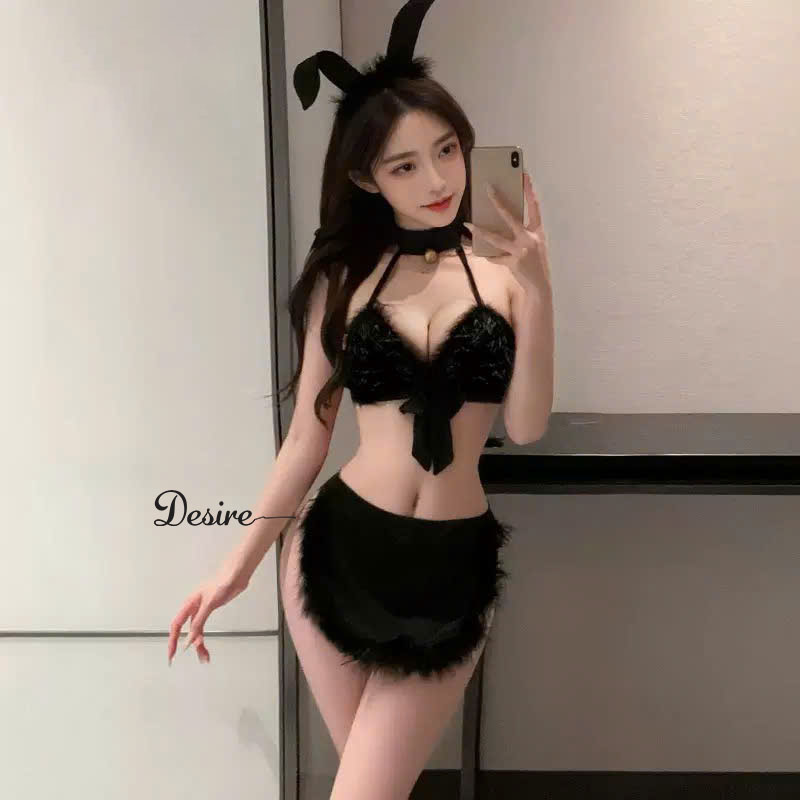 Desire Store, Set váy ngủ Cosplay CÔ NÀNG THỎ quyến rũ gợi cảm DESIRE VN-6185 image 2 of 8