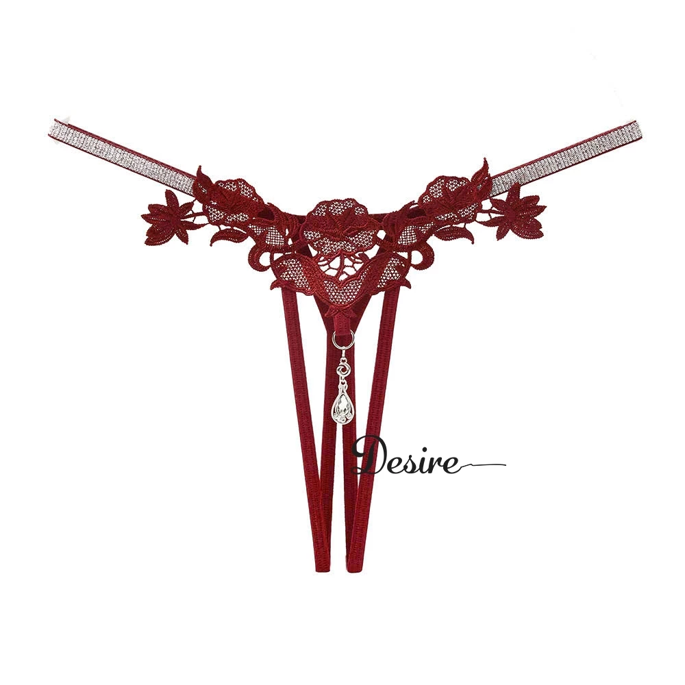 Desire Store, Quần lót ren hoạ tiết hoa siêu gợi cảm sexy DESIRE QL-032 - Đỏ, 5 quần image 9 of 12