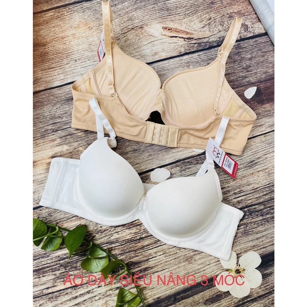 Desire Store, Áo ngực trơn mút dày nâng ngực tạo khe có gọng mặc áo dài, váy tiệc hãng MW hàng Việt ANM-0011 - Da, 38/85 image 8 of 8