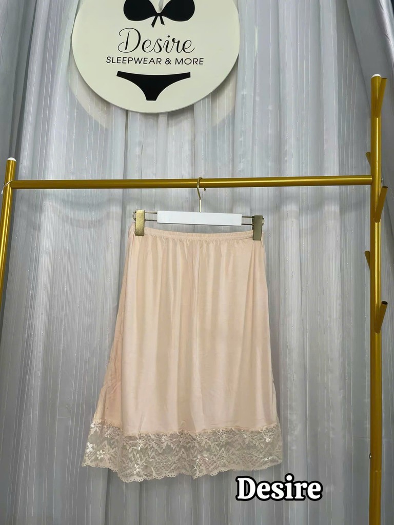Desire Store, Chân Váy lót thun modal  (gỗ sồi) dáng xòe rộng thoải mái - Chân váy mặc lót thun mịn mát Desire VN-064 image 2 of 27