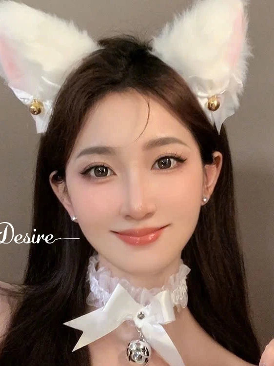 Desire Store, Bờm lông Mèo và Vòng cổ Chocker chất liệu ren Phụ kiện Cosplay Sexy DESIRE image 4 of 15