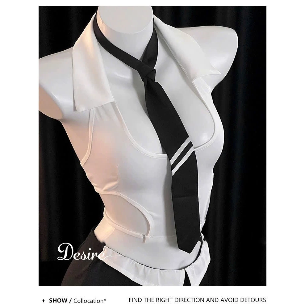 Desire Store, Set váy ngủ Cosplay CÔ THƯ KÝ đầy đủ phụ kiện phong cách sexy gợi cảm DESIRE VN-1269 - Set cơ bản image 6 of 7