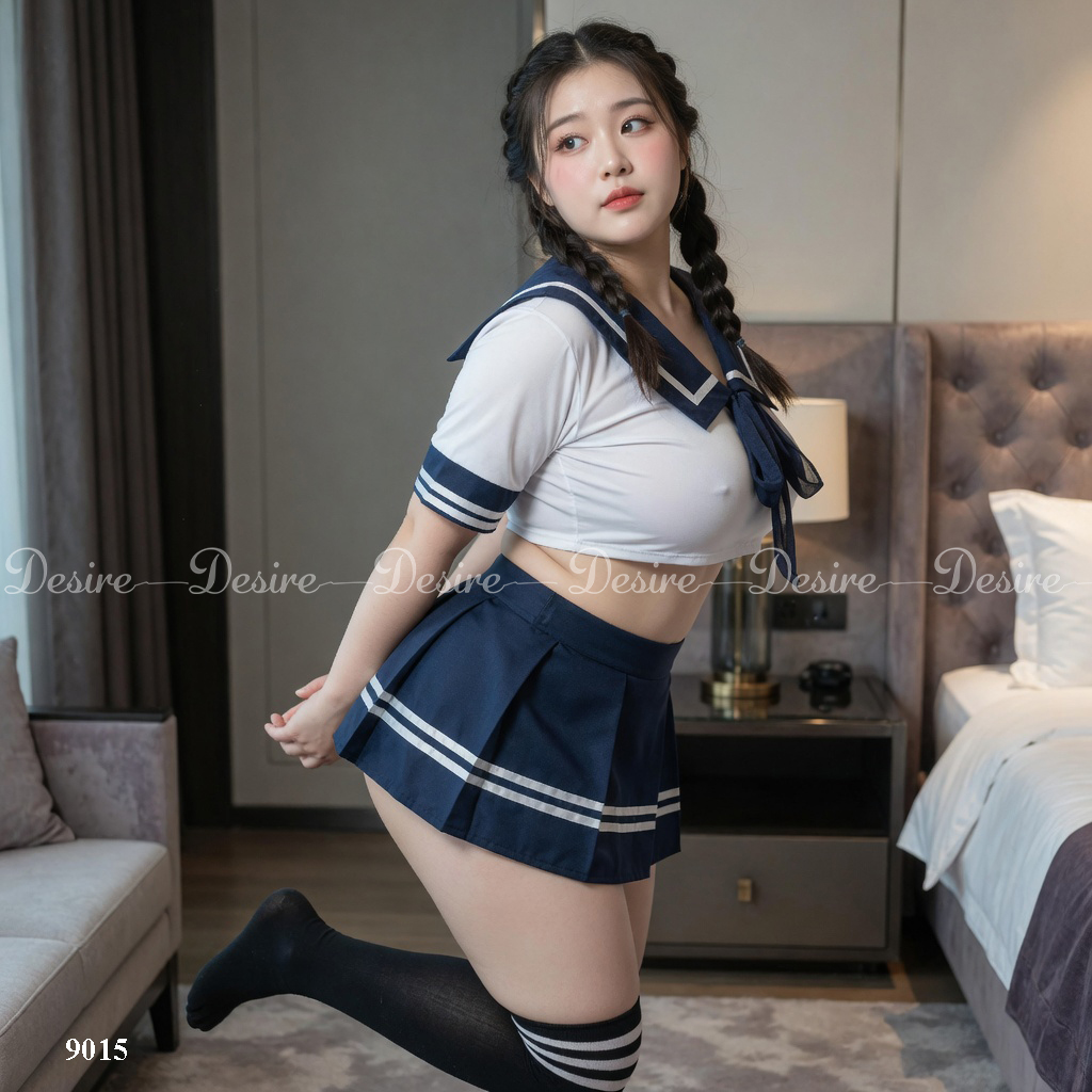 Desire Store, Bộ đồ ngủ cospaly cô nữ sinh có BIGSIZE 7962 image 13 of 18