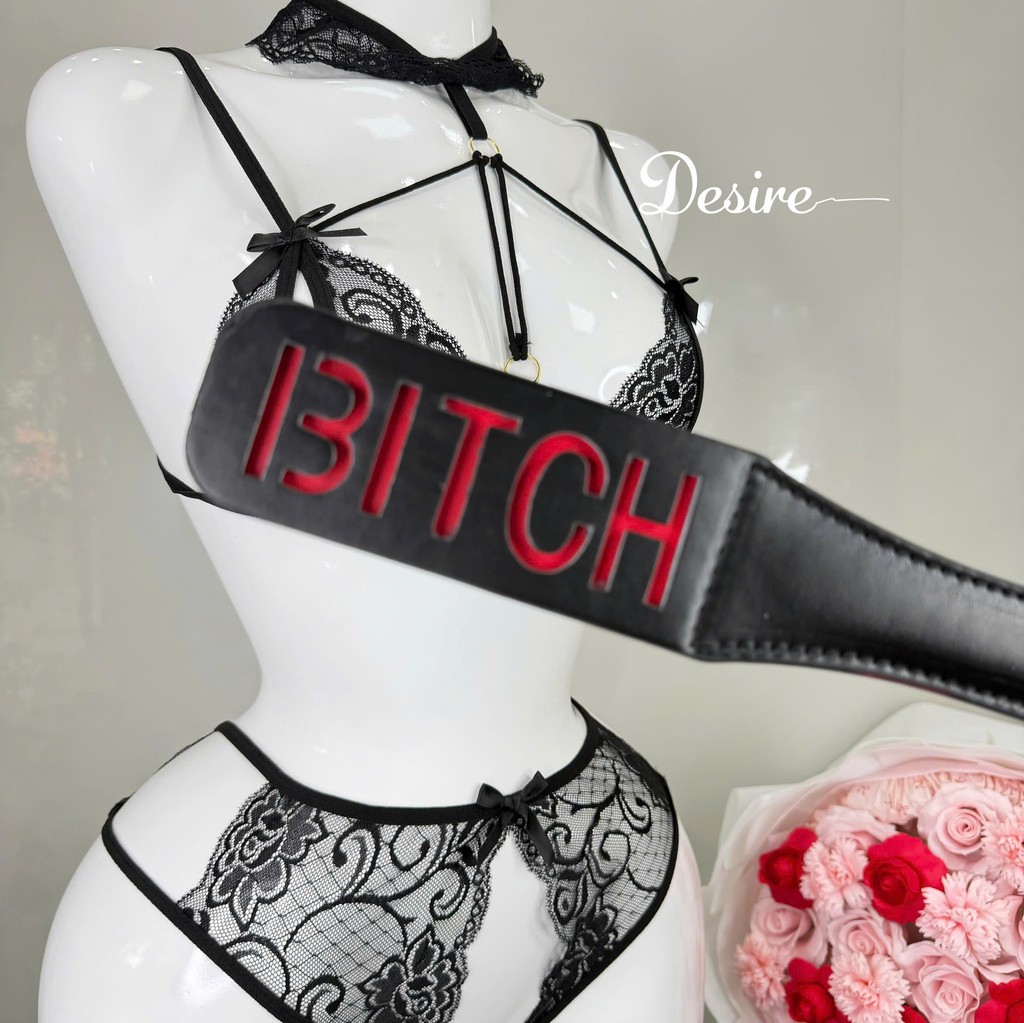 Desire Store, Roi da cao cấp phòng the - Phụ kiện phòng the BDSM - Phụ kiện phòng the DESIRE 3423 (Black Sex Premium Leather Whip for Bedroom Play, Dominatrix BDSM Whip Sexy DESIRE 3423) image 7 of 9