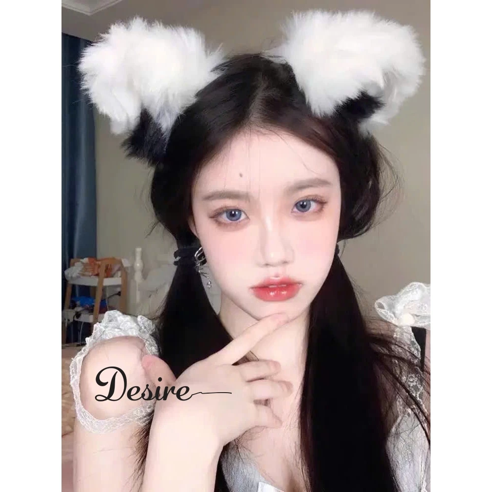 Desire Store, (Mẫu mới) Bờm - Cài tóc mèo lông phụ kiện hoá trang sang trọng DESIRE BỜM-ZY1042 - Trắng image 9 of 9