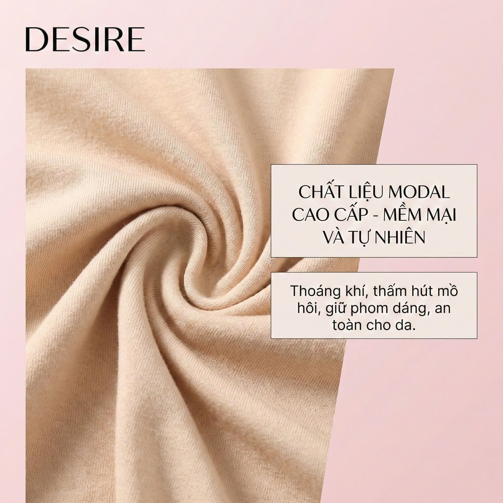 Desire Store, Chân Váy lót thun modal (gỗ sồi) dáng xòe rộng thoải mái - Chân váy mặc lót thun mịn mát Desire VN-064-2 image 2 of 39