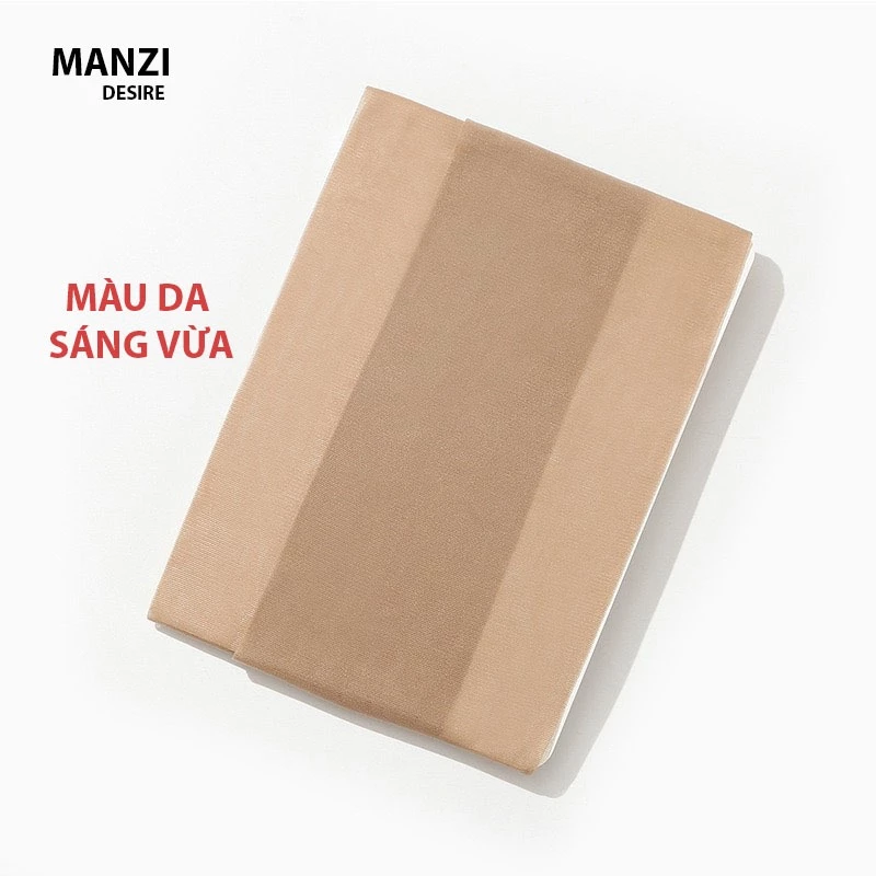 Desire Store, Tất quần 1D Manzi mùa hè thoáng khí siêu mỏng đáy chữ T chính hãng Manzi MZ-16908 - #85 DA SÁNG VỪA image 12 of 14
