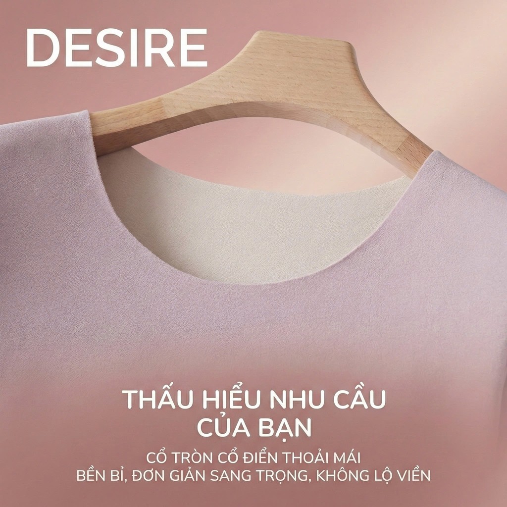 Desire Store, Áo giữ nhiệt Nhung lót sợi nhiệt Derong mềm siêu nhẹ mùa đông ấm áp Áo lót trong giữ nhiệt QGN-9093 image 5 of 26