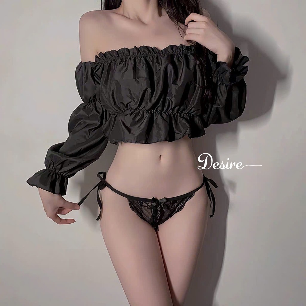 Desire Store, Quần lót ren cột dây chất mềm mịn gợi cảm DESIRE QL-013 image 4 of 16