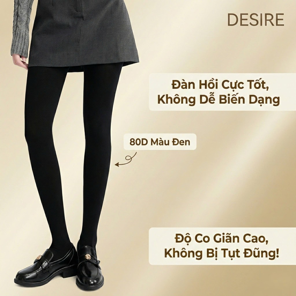 Desire Store, Tất quần loại dày Nâng cấp giữ ấm che khuyết điểm định hình dáng BONAS CHÍNH HÃNG 80D 200D 480D T-015 image 7 of 13