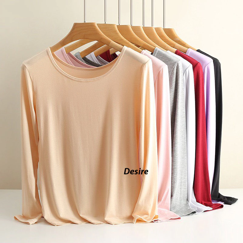Desire Store, Bộ đồ thun ôm Vicose ủ kem chống nắng mùa hè, mặc lót giữ nhiệt mùa thu, mặc ngủ, mặc nhà đa dụng QN-07 image 8 of 21