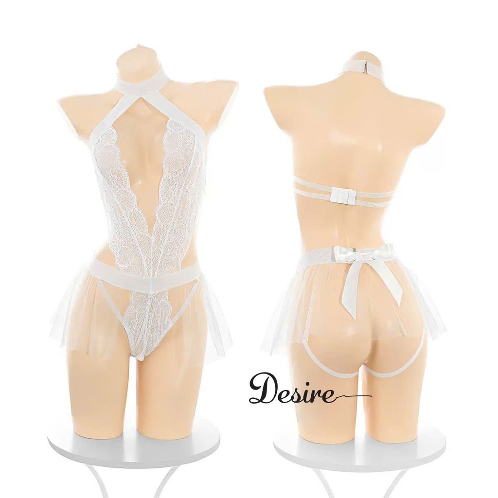 Desire Store, 6616 Set váy ngủ Cosplay Cô Dâu Bride gợi cảm kèm khăn voan cao cấp DESIRE image 9 of 13