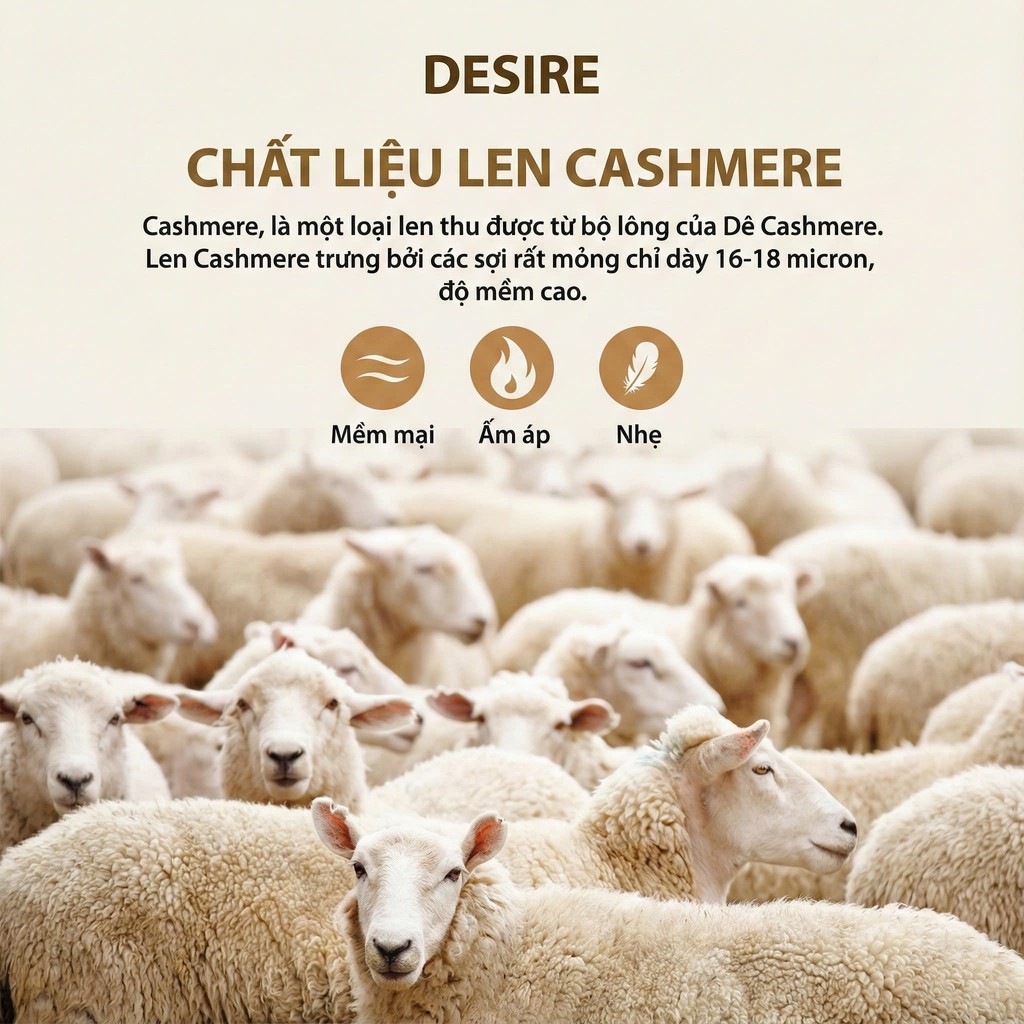 Desire Store, Đồ bộ giữ nhiệt nữ giới mùa đông siêu nhẹ ấm áp vải Nhung lót Len Cashmere không đường viền AGN-002 image 5 of 23