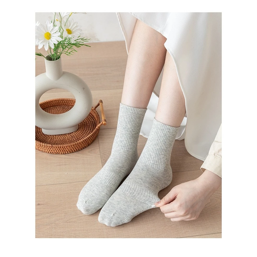 Desire Store, Tất len unisex nam nữ chính hãng BONAS Style Nhật Bản chất đẹp cao cấp phong cách đơn giản sang trọng MW 1837 image 7 of 18