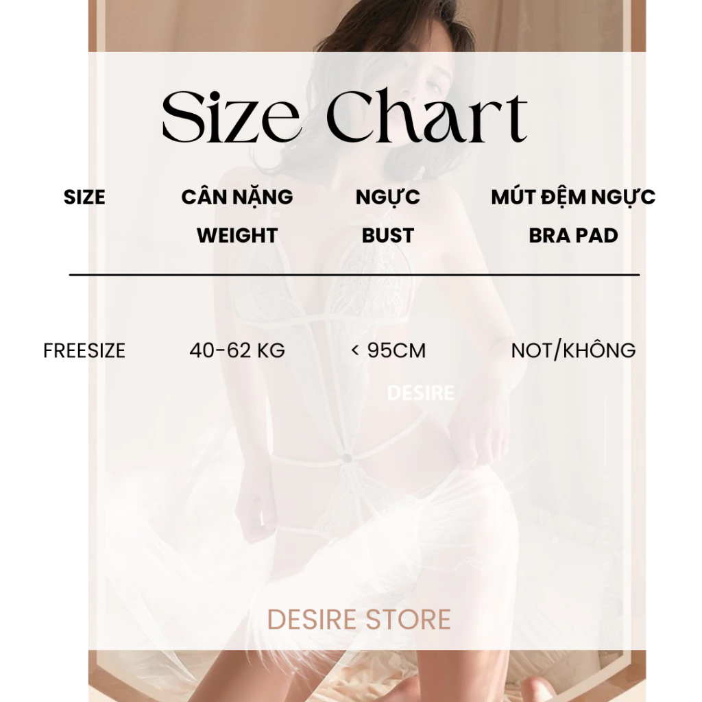 Desire Store, Bodysuit ren Jump ren xuyên thấu xẻ đáy cosplay gợi cảm sexy VN-8656 image 7 of 10