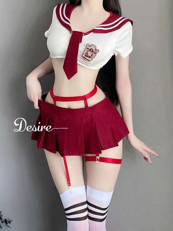 Desire Store, Váy ngủ cosplay CÔ NỮ SINH QUYẾN RŨ gợi cảm sexy DESIRE VN-1089 image 5 of 7