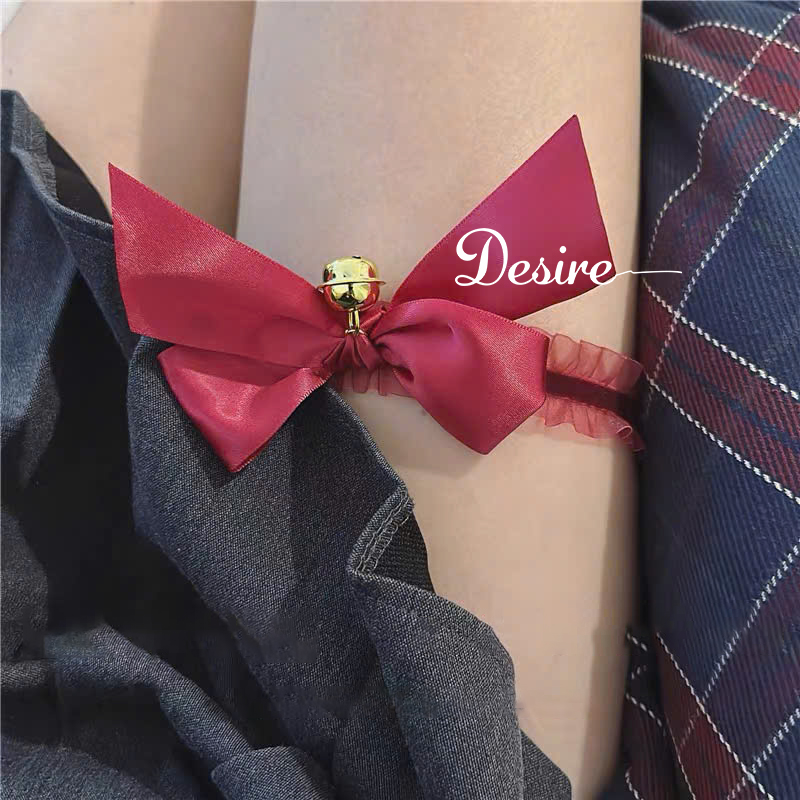 Desire Store, Vòng cổ Chocker bằng ren phối chuông xinh xắn - Phụ kiện Cosplay sexy VC-005 image 2 of 7