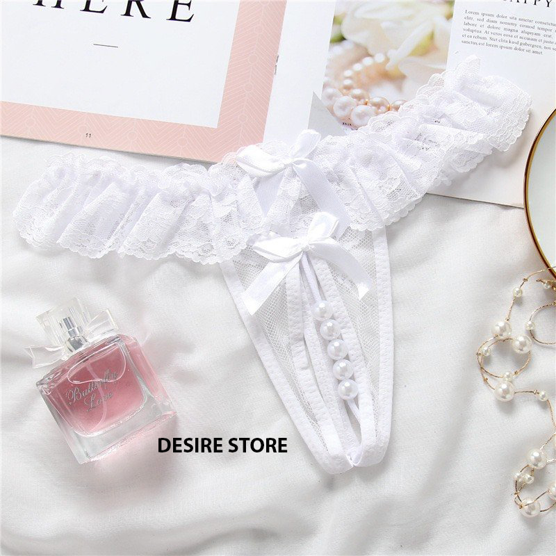 Desire Store, Quần lót nữ ren xuyên thấu Quần lót lọt khe Desire QLN-1142 image 5 of 11