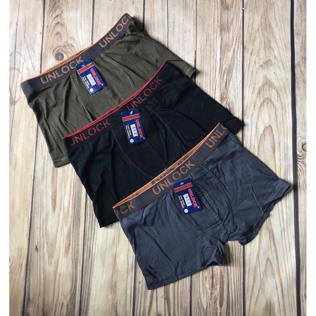 Desire Store, Quần lót đùi nam thun cotton lưng bản to QNN-004 image 4 of 11