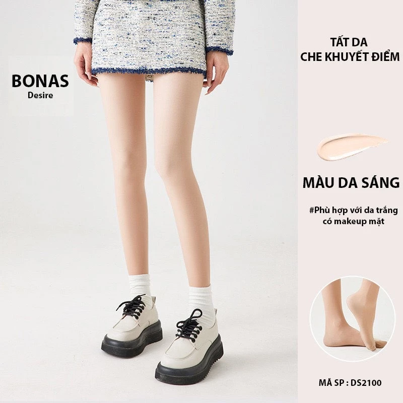 Desire Store, Tất quần loại dày cổ điển giữ ấm che khuyết điểm BONAS CHÍNH HÃNG 80D 200D 480D T-013 - 80D DA SÁNG image 21 of 21