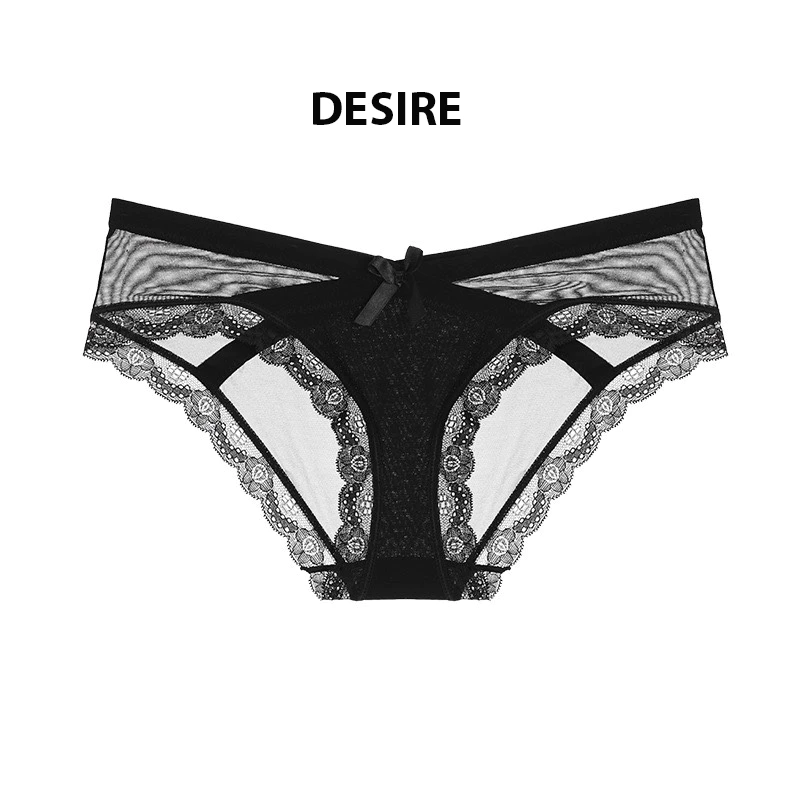 Desire Store, Quần lót lưới cạp chéo gợi cảm cao cấp QLN-1179 image 7 of 12
