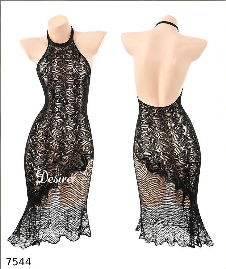 Desire Store, Váy ngủ lưới dáng đuôi cá ôm body gợi cảm tôn dáng DESIRE 7544 (Sexy body-hugging mermaid-style mesh nightdress that flatters the figure DESIRE 7544) image 6 of 8