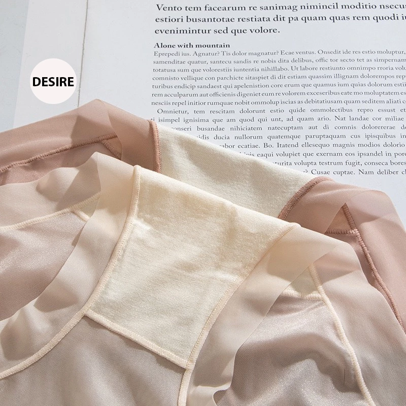 Desire Store, Quần lót Cotton Lụa không đường viền trơn màu mềm mịn mát phong cách sang trọng nhã nhặn QL-031 - 2 quần ngẫu nhiên, XL (60-70kg) image 15 of 17