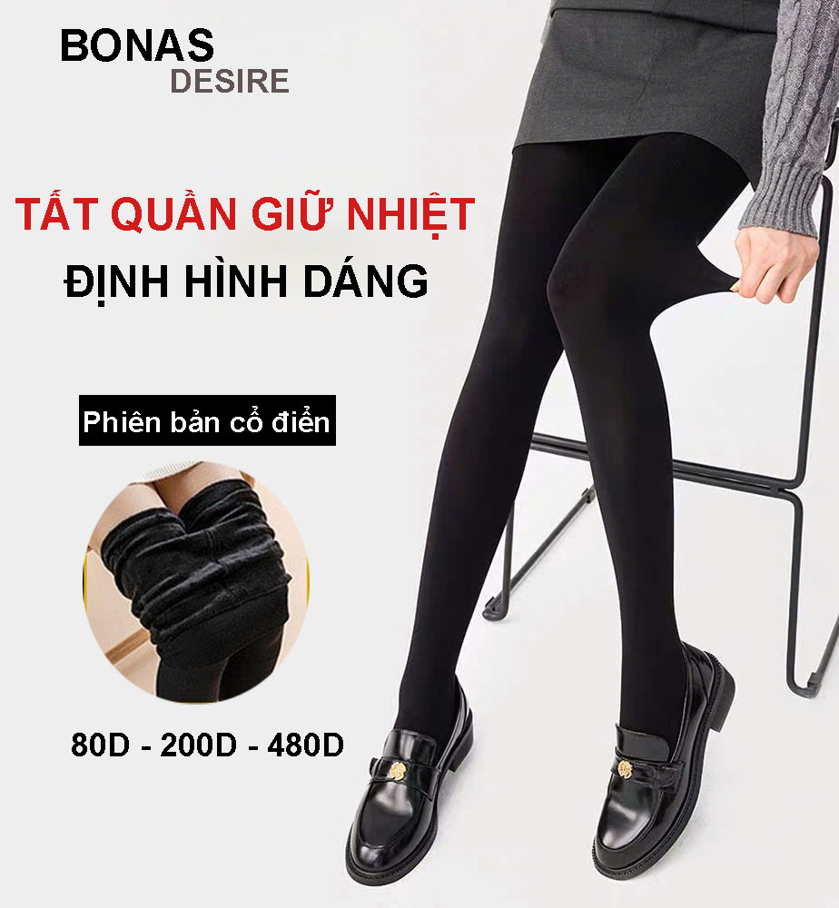 Video sản phẩm cho Tất quần loại dày cổ điển giữ ấm che khuyết điểm BONAS CHÍNH HÃNG 80D 200D 480D T-013 Video của Tất quần loại dày cổ điển giữ ấm che khuyết điểm BONAS CHÍNH HÃNG 80D 200D 480D T-013