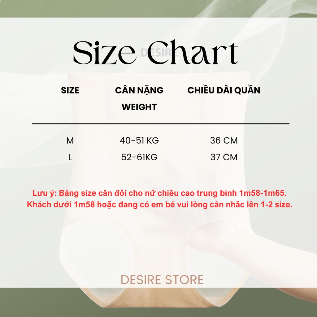 Desire Store, Quần lót gen bụng chống cuộn không đường may chất su mịn mát định hình body tạo eo nhỏ QLN-0044 image 10 of 12