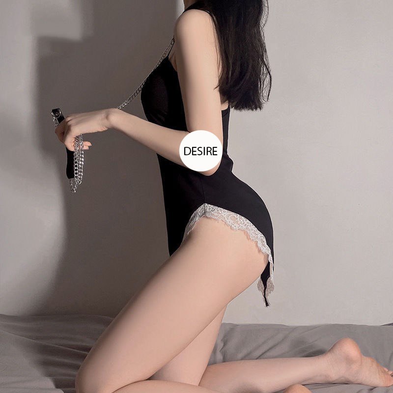 Desire Store, Vòng cổ choker hình trái tim kèm dây xích tình yêu phụ kiện phòng the DESIRE VC-003 image 6 of 9