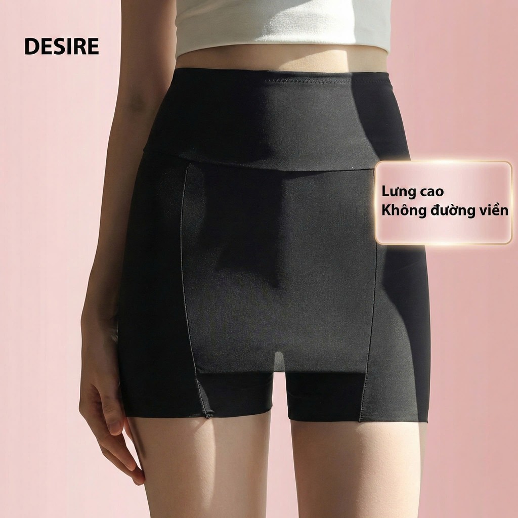 Desire Store, Quần Đùi Mặc Váy Có Vạt Chống lộ chất SU LỤA Không đường viền Thoáng Mát Quần bảo hộ DESIRE QL-027 image 7 of 22