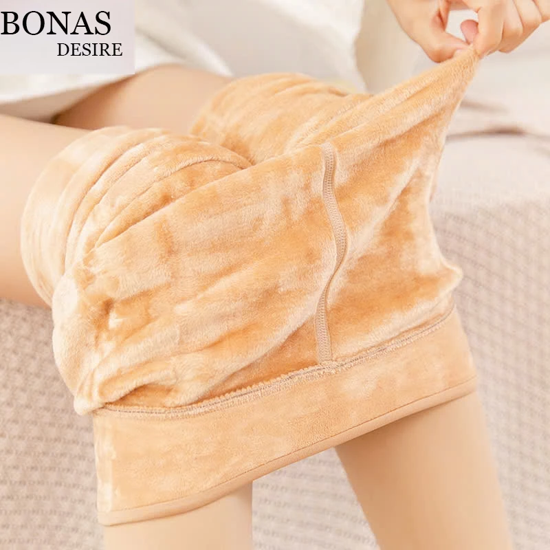Desire Store, Quần Tất Nữ Dày Lót Lông Mềm Mại Ấm Áp Chính Hãng Bonas KW002 - Phù Hợp Mùa Đông image 6 of 18