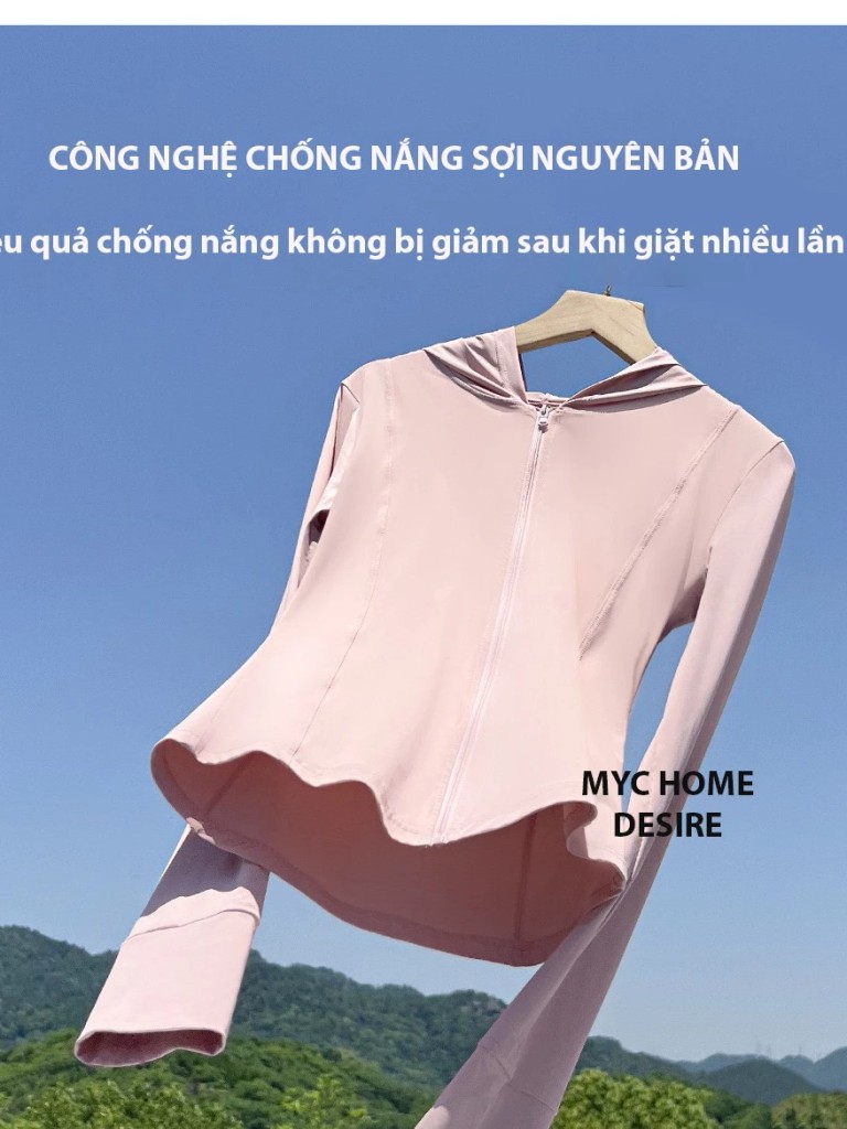 Desire Store, Áo Khoác Chống Nắng Băng Lụa Lạnh Thoáng Khí Chính Hãng MYC HOME Phong cách mùa hè CNMYC-01 image 4 of 14