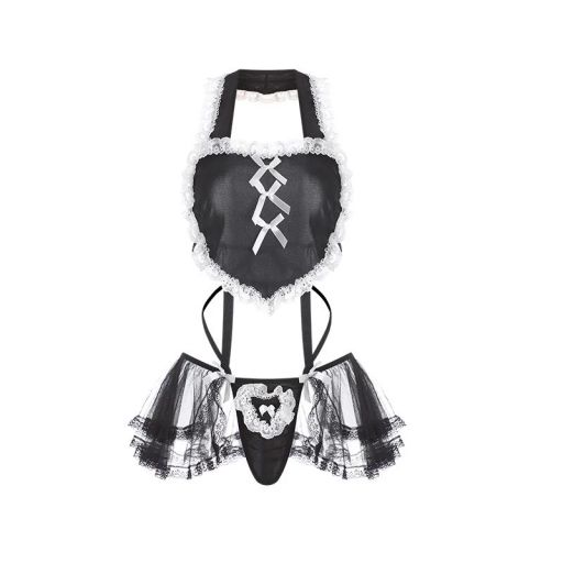 Bộ đồ ngủ váy ngủ cosplay cô hầu gái gợi cảm sexy hàng chính hãng GUIRUO QC loại 1 Desire VN-3046 Set cơ bản - Available variant