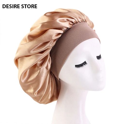 Mũ trùm đầu bảo vệ tóc khi ngủ Tocchụp tóc skin care giảm gãy rụng tóc gọn gàng MT-001 Be - Available variant