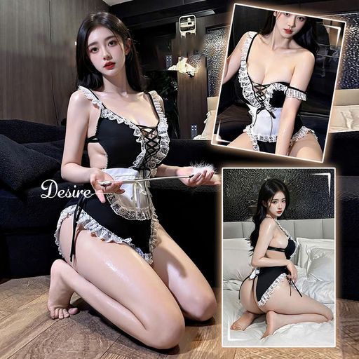 Desire Store, Bộ đồ ngủ váy ngủ cosplay cô hầu gái gợi cảm sexy hàng chính hãng GUIRUO QC loại 1 Desire VN-1668 - 190.000 ₫