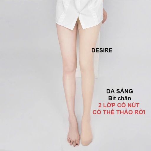 Quần Tất Nữ BIGSIZE (60-90KG) Dày Siêu Co Giãn Mềm Mại Ấm Áp DS614 Da sáng - Available variant
