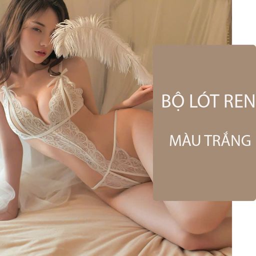Tùy chọn Màu sắc: Bộ lót ren trắng