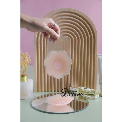 Miếng dán ngực nâng ngực silicon (10cm) - Áo dán nâng ngực có kéo chống xệ MD-001 Túi bóng nâng 8,5cm 1 CẶP - Available variant