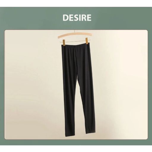 Quần thun ôm chất Vicose, ủ kem chống nắng mùa hè, giữ nhiệt mùa thu đa dụng DESIRE Q602 Quần Đen #602 M - Available variant