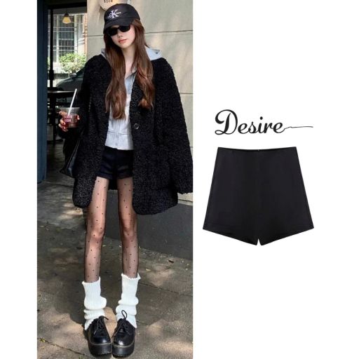 Desire Store, Quần short đùi nữ Dance cạp cao co giãn 4 chiều tôn dáng DESIRE QN-F14012 - 205.000 ₫