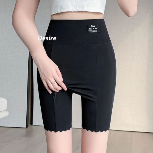Desire Store, Quần Đùi Mặc Váy bảo hộ MYC HOME Chính hãng Vạt Chống lộ SU LỤA Không đường viền 40cm Cạp Cao Quần lót bảo hộ QL-023 - 90.000 ₫
