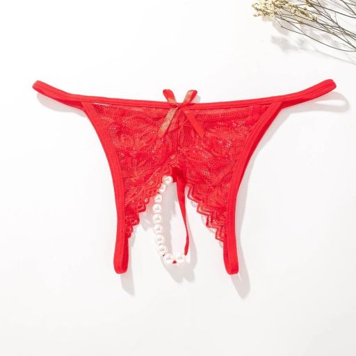 Quần lót ren lọt khe xẻ đáy gợi cảm sexy DESIRE QL-014 Đỏ Lẻ 1 quần - Available variant