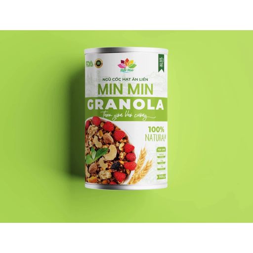 Desire Store, NGŨ CỐC HẠT ĂN LIỀN CHUẨN ORGANIC GRANOLA Minmin 500gr - 190.000 ₫
