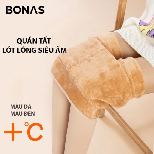 Desire Store, Quần Tất Nữ Dày Lót Lông Mềm Mại Ấm Áp Chính Hãng Bonas KW002 - Phù Hợp Mùa Đông - 110.000 ₫